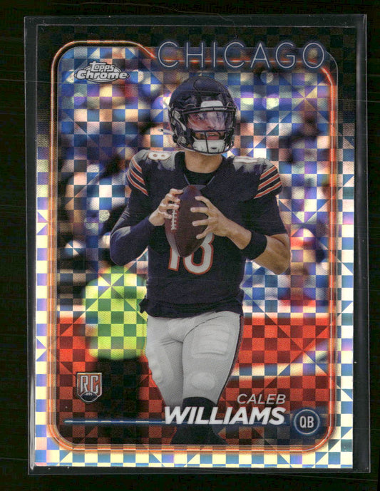 2024 Topps Chrome X-Fractor Caleb Williams Rookie #202