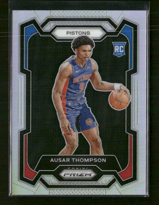 2023-24 Panini Prizm Prizms Silver Ausar Thompson Rookie #178