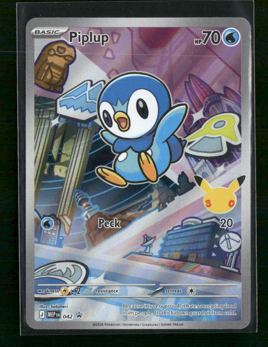 ME: Mega Evolution Promo Piplup #042