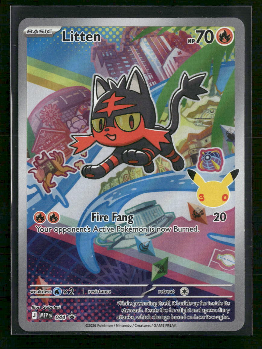 ME: Mega Evolution Promo Litten #044