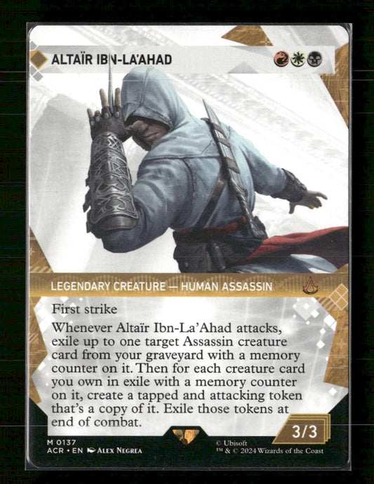 Universes Beyond: Assassin's Creed Altair Ibn-La'Ahad (Showcase) #137