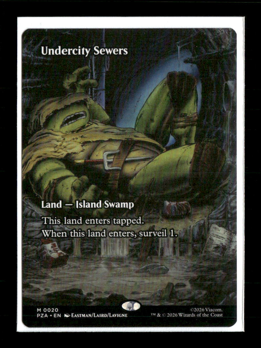 Teenage Mutant Ninja Turtles Source Material Undercity Sewers (Borderless) #20
