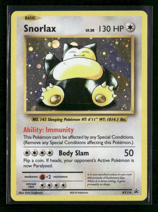 XY Promos Snorlax #XY179