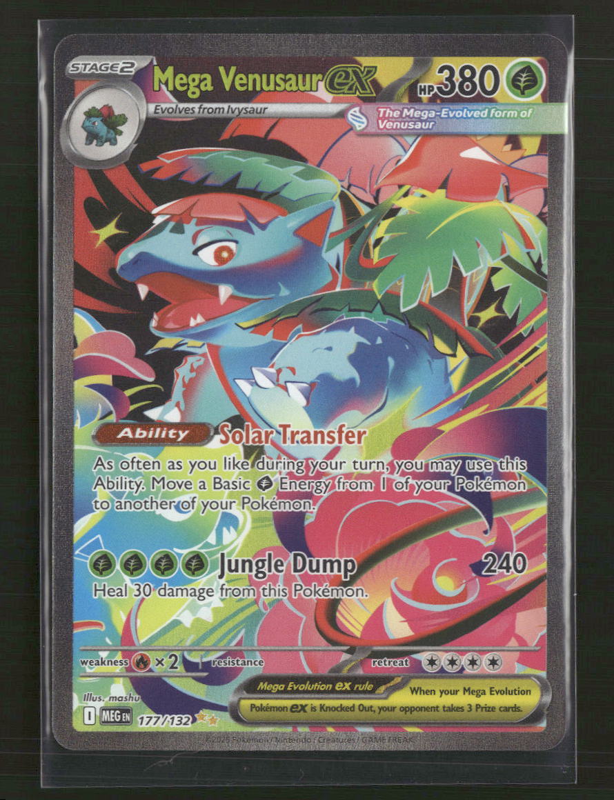 ME01: Mega Evolution Mega Venusaur ex #177/132