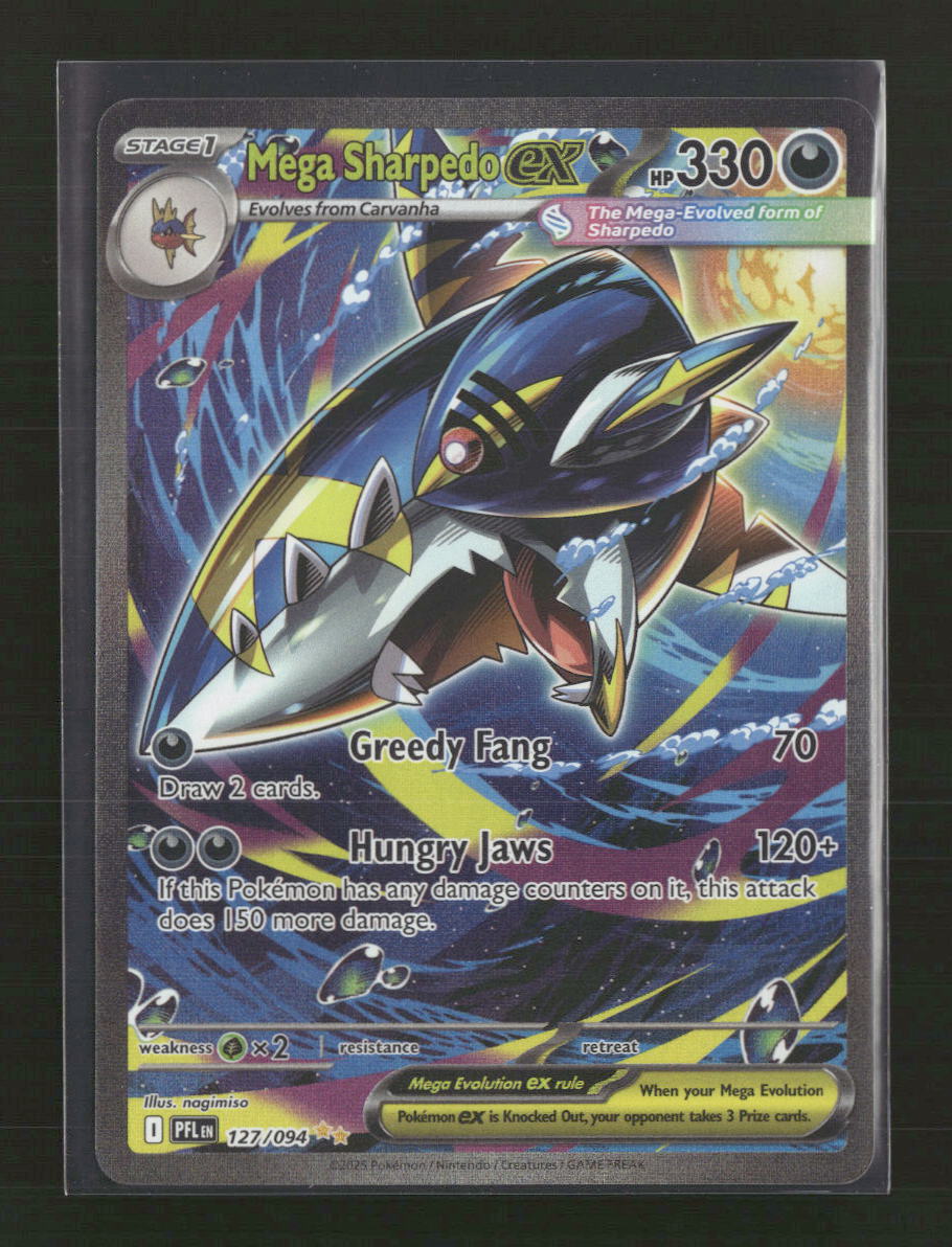 ME02: Phantasmal Flames Mega Sharpedo ex #127/094