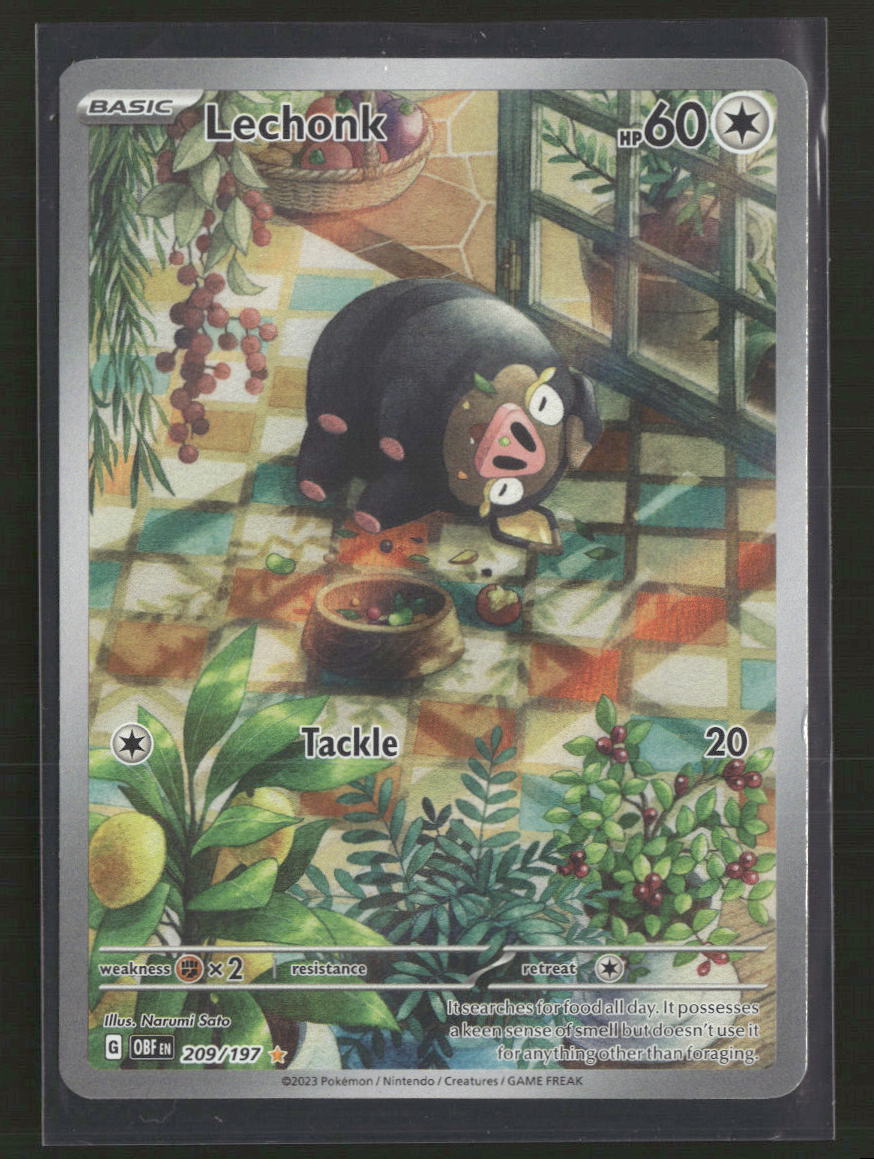 SV03: Obsidian Flames Lechonk #209/197
