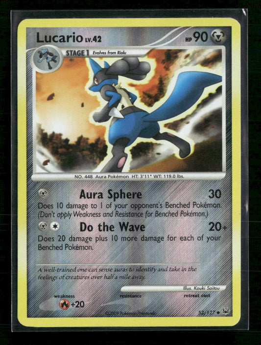 Diamond and Pearl Promos Lucario #53/127