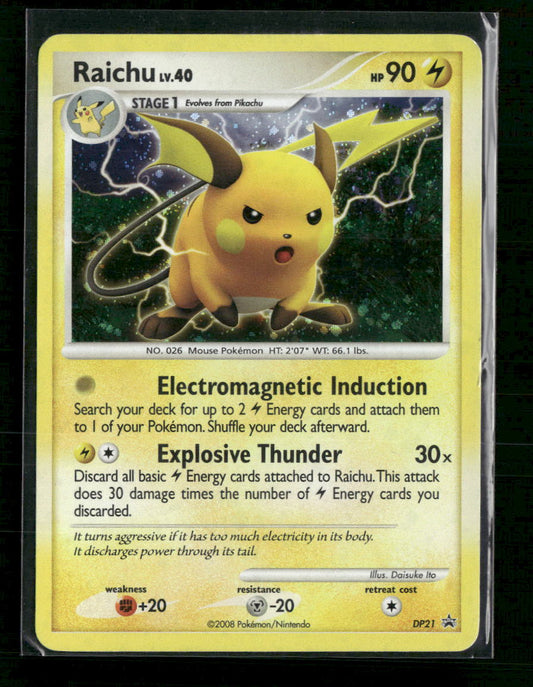 Diamond and Pearl Promos Raichu #DP21
