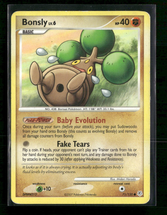 Diamond and Pearl Bonsly #71/130