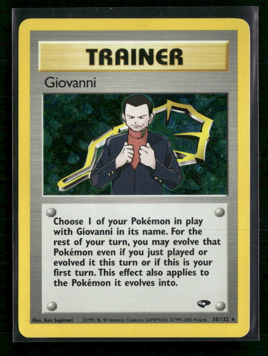 Gym Challenge Giovanni (18) #018/132