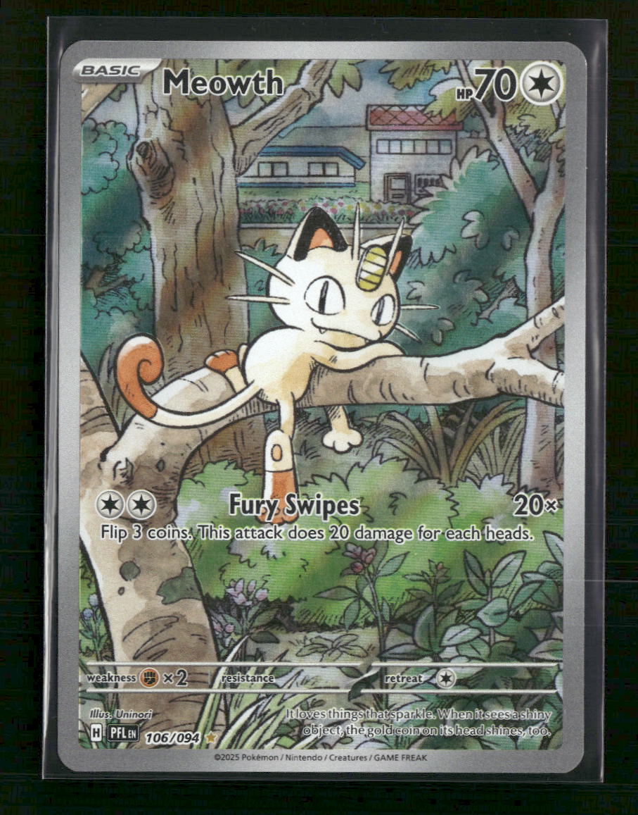 ME02: Phantasmal Flames Meowth #106/094