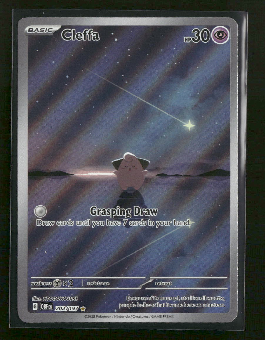 SV03: Obsidian Flames Cleffa #202/197