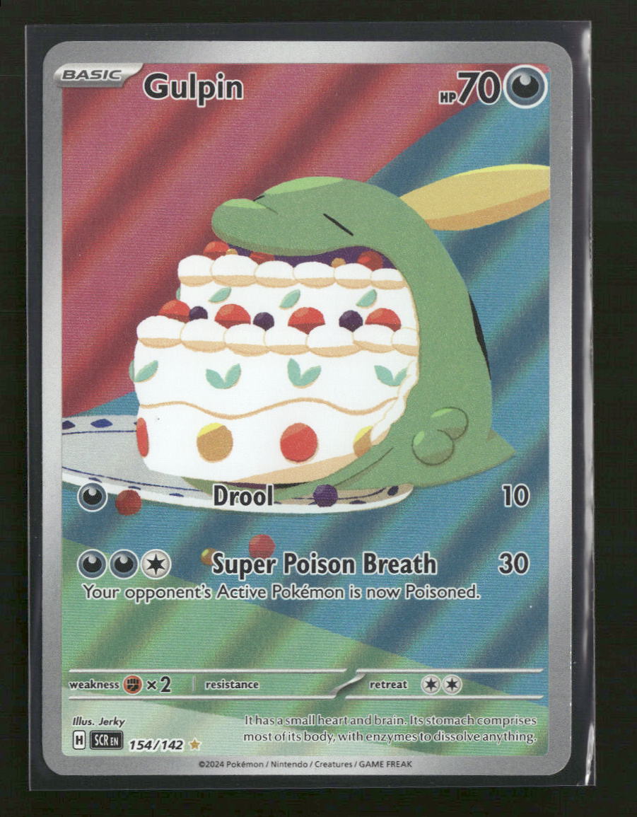 SV07: Stellar Crown Gulpin #154/142