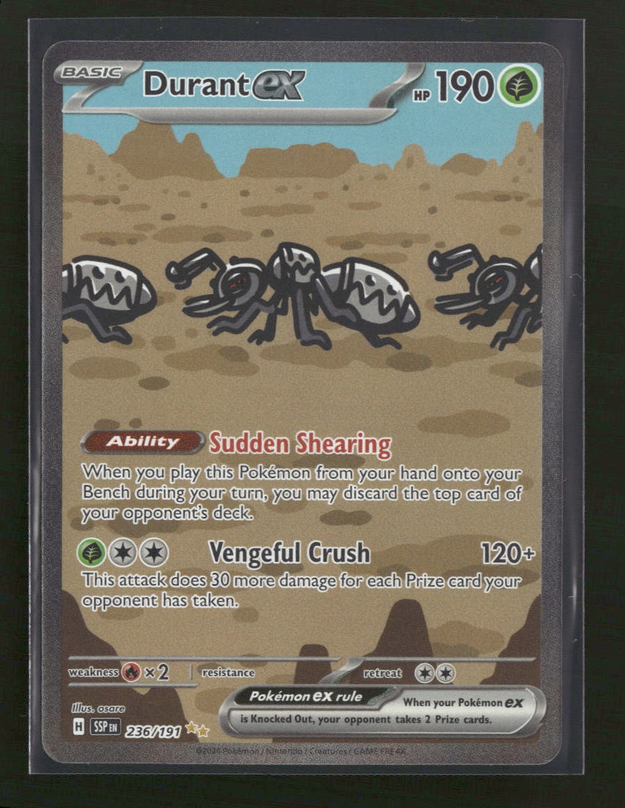 SV08: Surging Sparks Durant ex #236/191