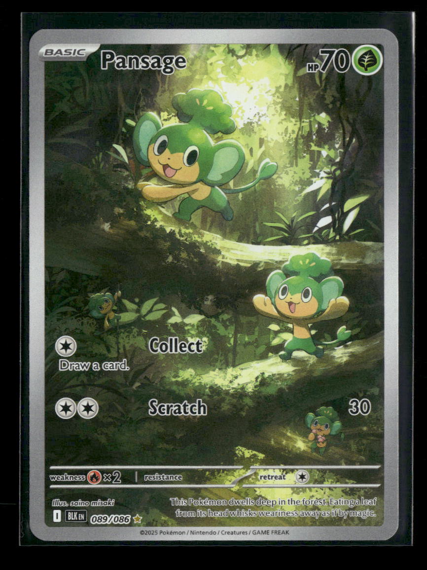 SV: Black Bolt Pansage #089/086