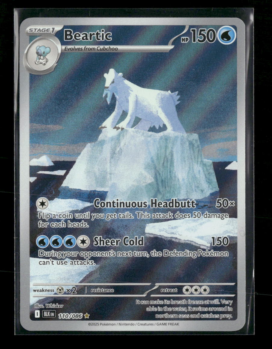 SV: Black Bolt Beartic #110/086