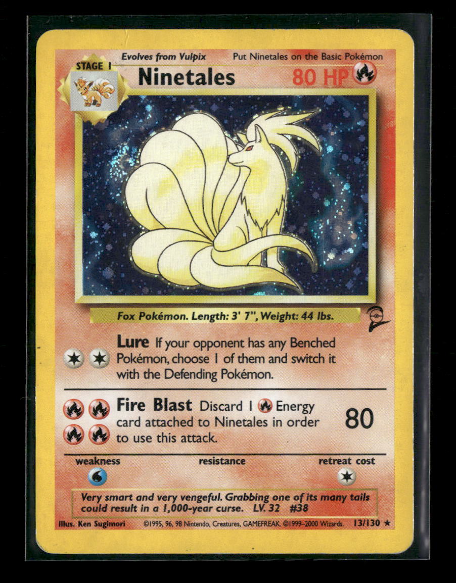 Base Set 2 Ninetales #013/130 *Damaged*