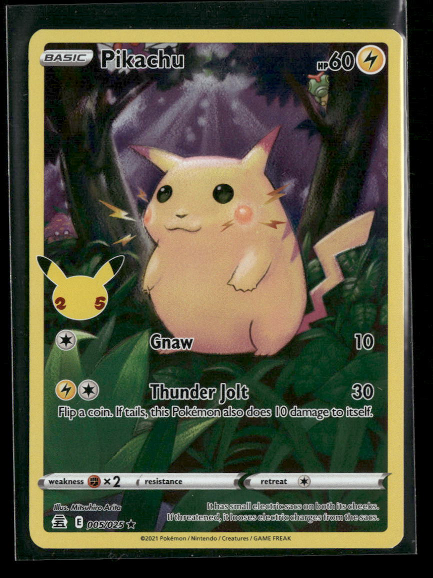 Celebrations Pikachu #005/025