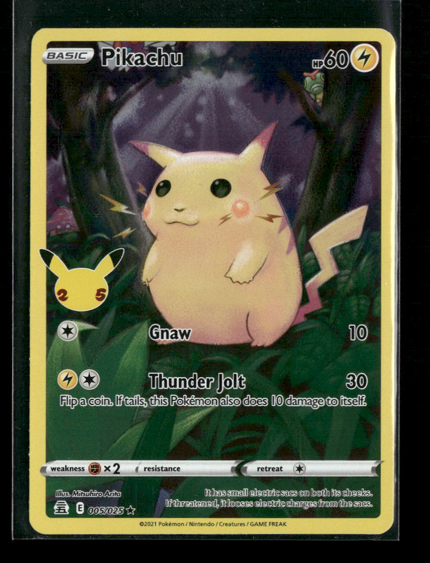 Celebrations Pikachu #005/025