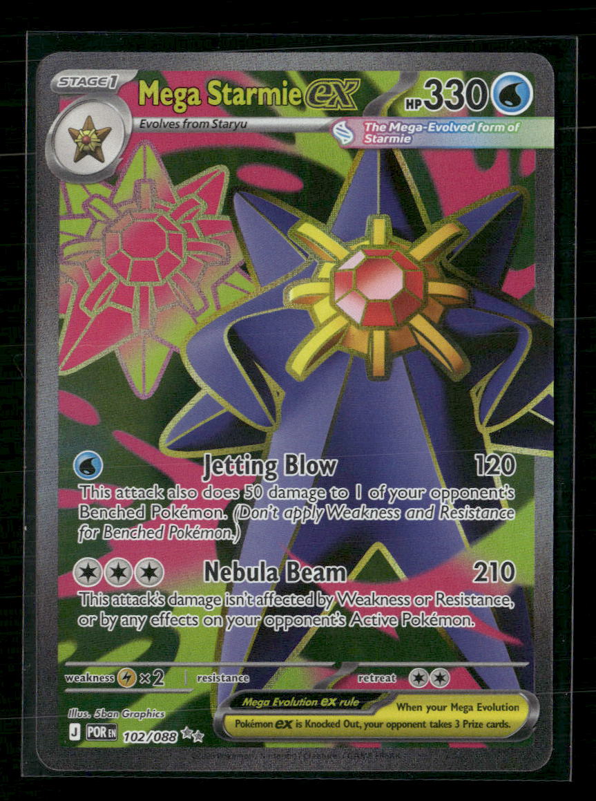 ME03: Perfect Order Mega Starmie ex #102/088