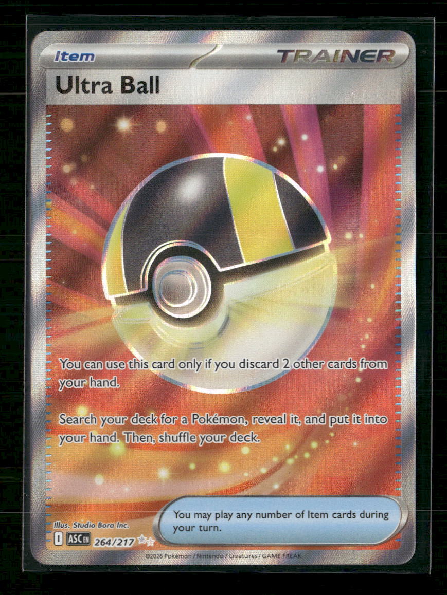 ME: Ascended Heroes Ultra Ball #264/217