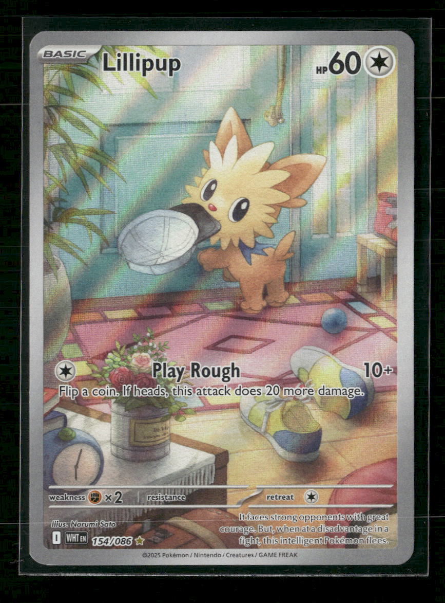 SV: White Flare Lillipup #154/086