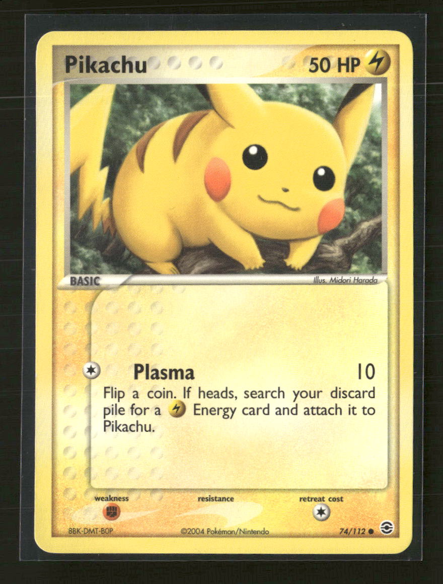 FireRed & LeafGreen Pikachu #74/112