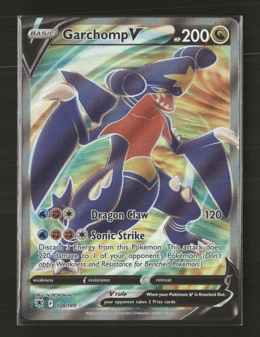 SWSH10: Astral Radiance Garchomp V (Full Art) #178/189