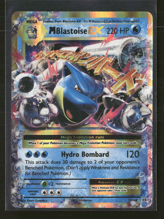 XY - Evolutions M Blastoise EX #22/108
