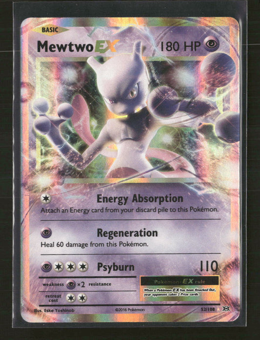 XY - Evolutions Mewtwo EX #52/108