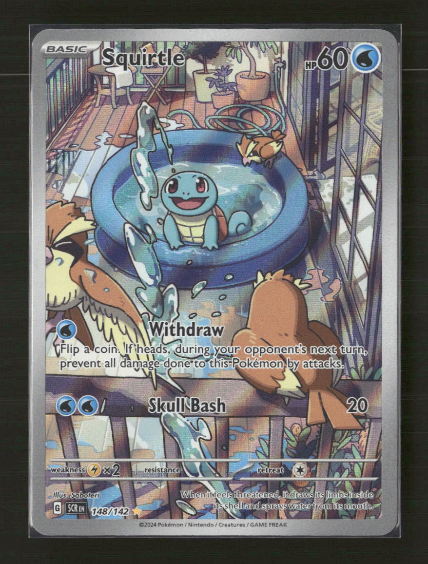 SV07: Stellar Crown Squirtle #148/142