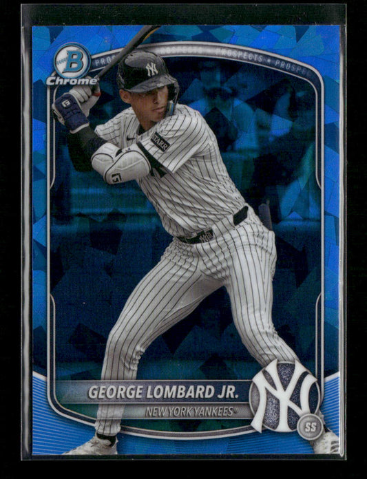 2025 Bowman Chrome Sapphire Edition Prospects George Lombard Jr. #BCP-164