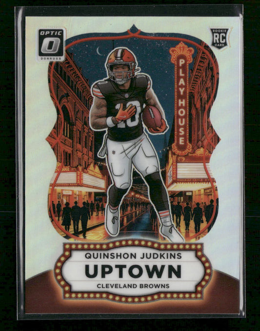 2025 Donruss Optic Uptown Quinshon Judkins #17