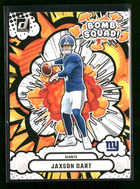 2025 Donruss Bomb Squad Jaxson Dart #BS-JDT