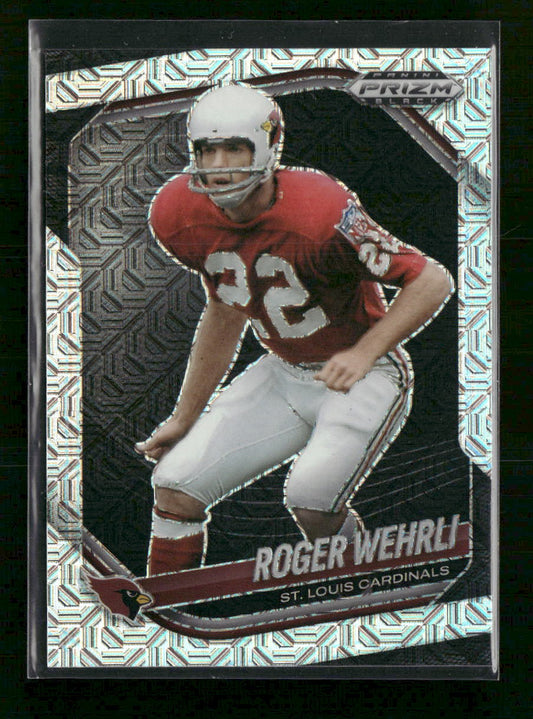 2025 Panini Prizm Black Prizms Mojo Roger Wehrli #/25 #138