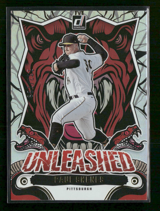 2024 Donruss Unleashed Holo Paul Skenes #/199 #17