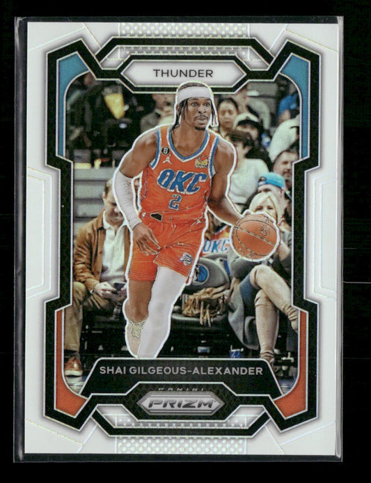 2023-24 Panini Prizm Silver #/175 Shai Gilgeous-Alexander #85