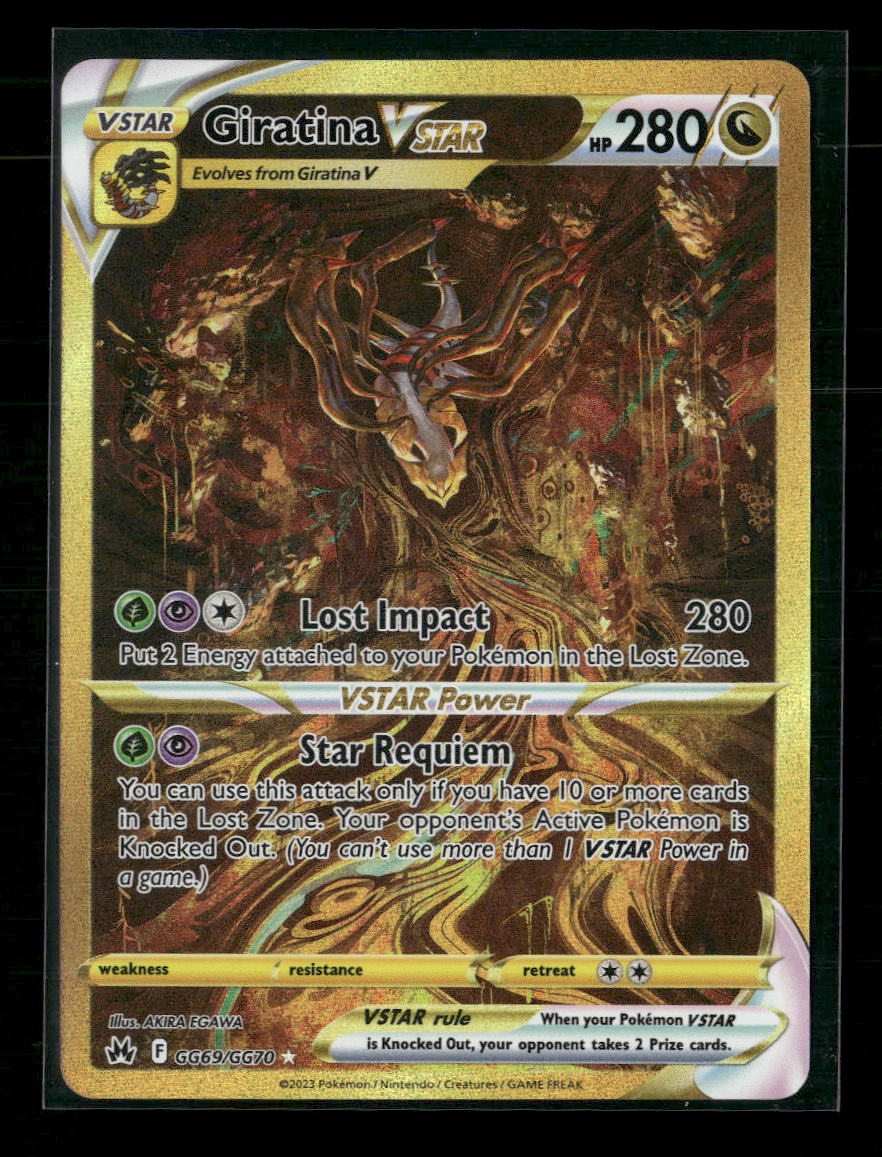 Crown Zenith: Galarian Gallery Giratina VSTAR (Secret) #GG69/GG70