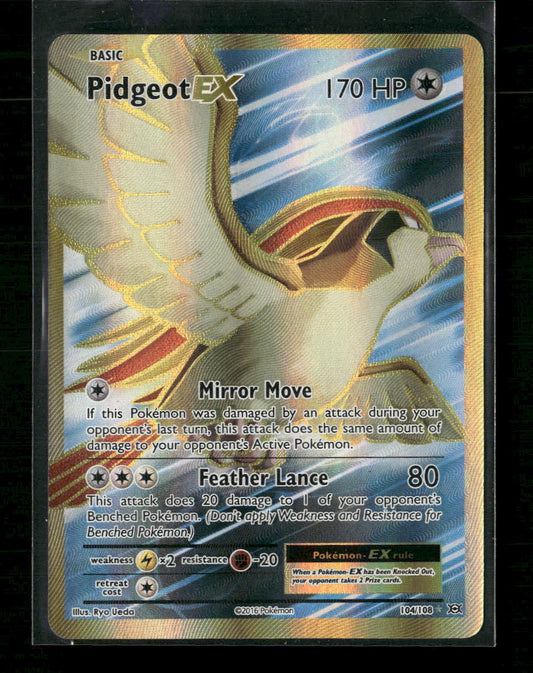 XY - Evolutions Pidgeot EX (Full Art) #104/108