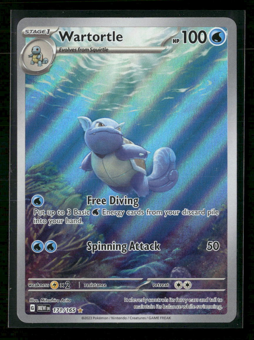 SV: Scarlet & Violet 151 Wartortle #171/165