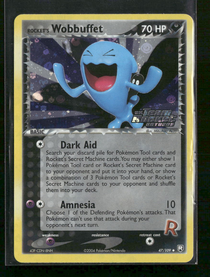Team Rocket Returns Rocket's Wobbuffet #47/109