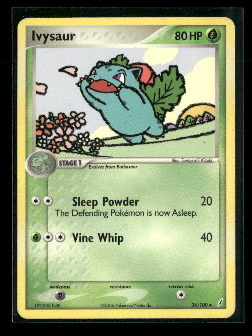 Crystal Guardians Ivysaur #34/100