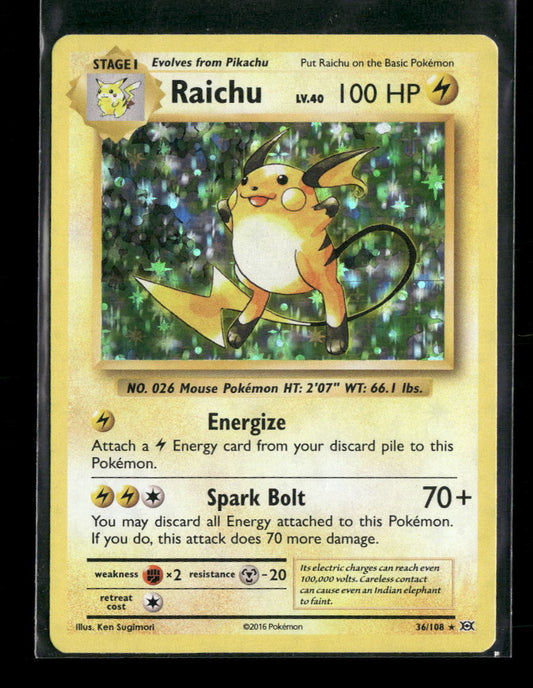 XY - Evolutions Raichu #36/108