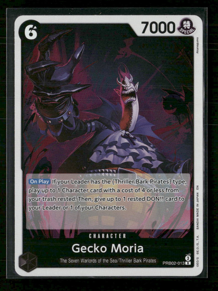 Premium Booster -The Best- Vol. 2 Gecko Moria #PRB02-013