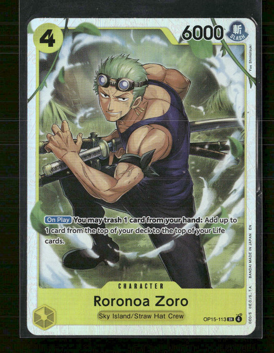 Adventure on Kami's Island Roronoa Zoro (OP15-113) #OP15-113