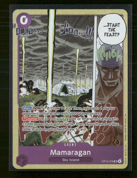 Adventure on Kami's Island Mamaragan #OP15-078