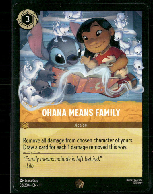 Winterspell Ohana Means Family #32/204