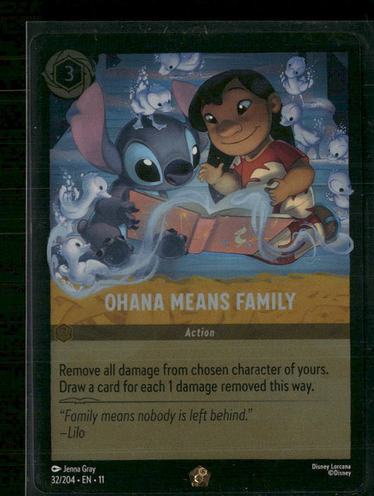 Winterspell Ohana Means Family #32/204