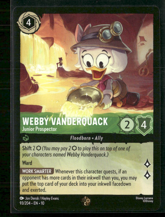 Whispers in the Well Webby Vanderquack #93/204