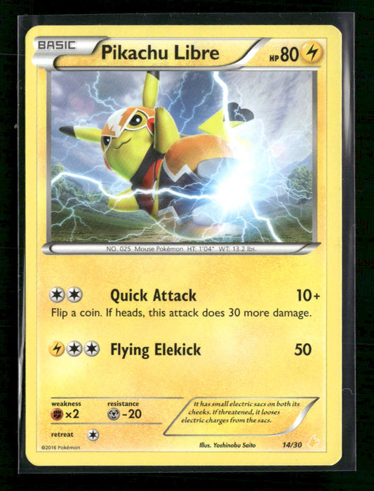 XY Trainer Kit: Pikachu Libre & Suicune Pikachu Libre (14 #14/30
